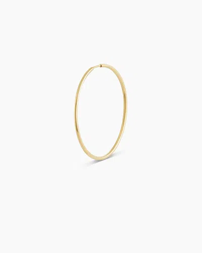 Gorjana 14k Gold Classic Single Hoop In 14k Solid Gold
