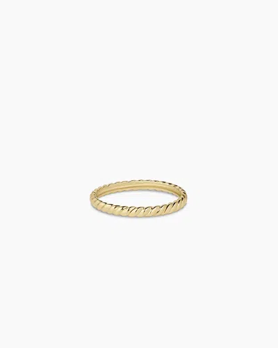 Gorjana 14k Gold Crew Helium Ring