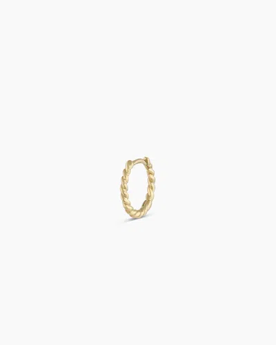 Gorjana 14k Gold Crew Single Huggie