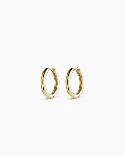 Gorjana 14k Gold Everyday Huggies In 14k Solid Gold