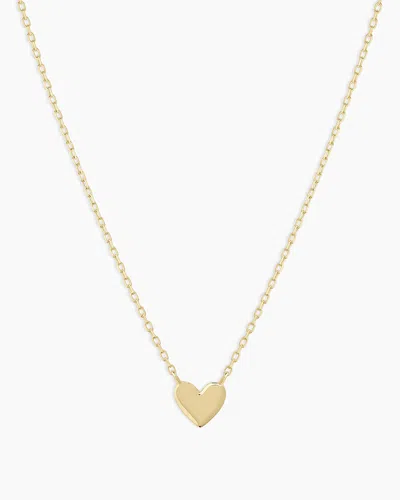 Gorjana 14k Gold Heart Mini Necklace