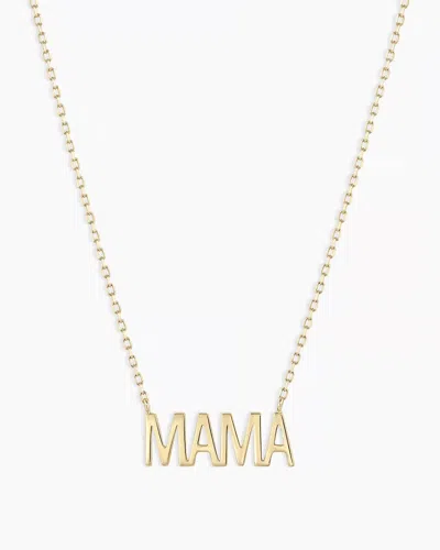 Gorjana 14k Gold Mama Necklace