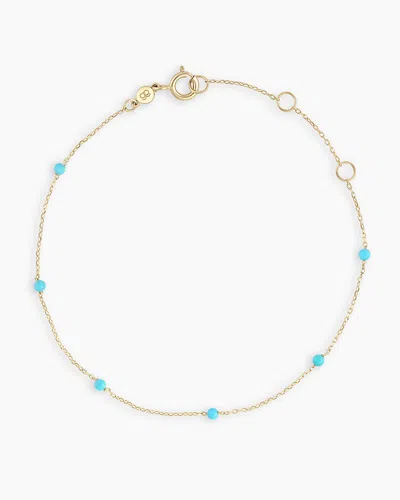 Gorjana 14k Gold Newport Birthstone Bracelet In December