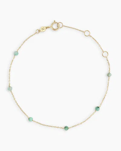 Gorjana 14k Gold Newport Birthstone Bracelet In May