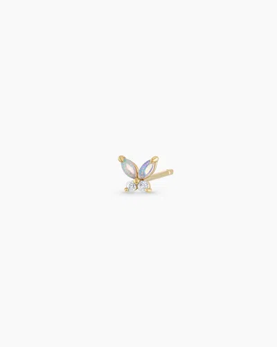 Gorjana 14k Gold Opal Butterfly Single Stud