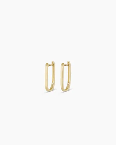 Gorjana 14k Gold Parker Link Huggies