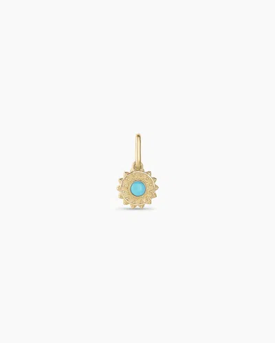Gorjana 14k Gold Sun Birthstone Charm In December