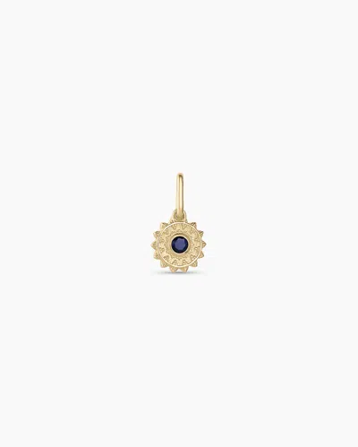 Gorjana 14k Gold Sun Birthstone Charm In September