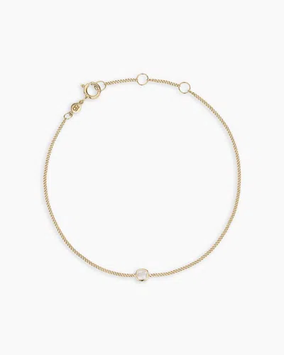 Gorjana 14k Gold Wilder Birthstone Bracelet In June
