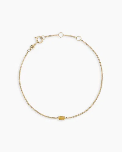 Gorjana 14k Gold Wilder Birthstone Bracelet In November