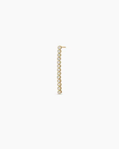Gorjana 14k Lab Grown Diamond Classic Tennis Drop Single Earring