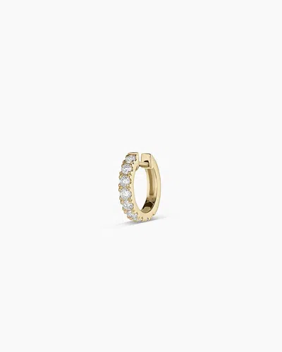 Gorjana 14k Lab Grown Diamond Eternity Single Huggie