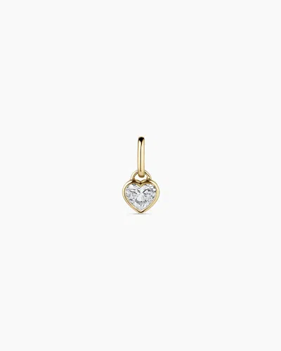 Gorjana 14k Lab Grown Diamond Heart Charm