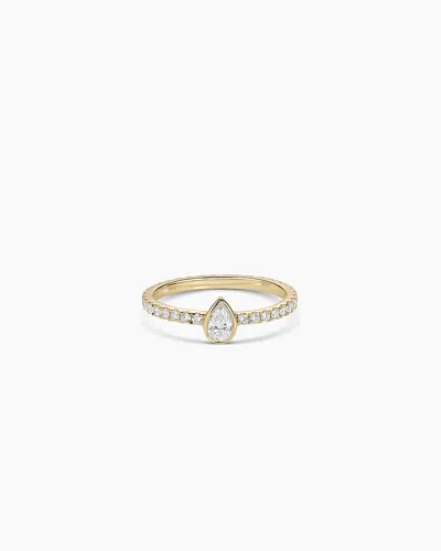 Gorjana 14k Lab Grown Diamond Pear Eternity Ring