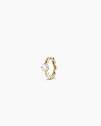 Gorjana 14k Lab Grown Diamond Solitaire Single Huggie