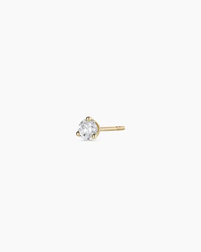 Gorjana 14k Lab Grown Diamond Solitaire Single Stud