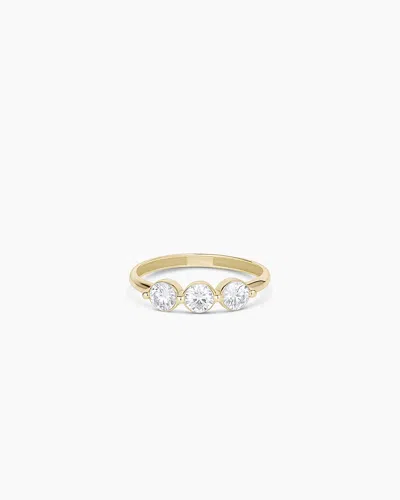 Gorjana 14k Lab Grown Diamond Trio Ring