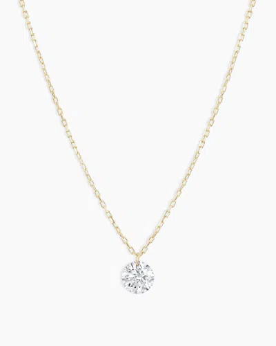 Gorjana 18k Floating Diamond Statement Necklace