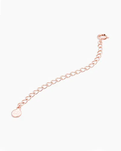 Gorjana 3 In. Extender Chain In Rose Gold Plated