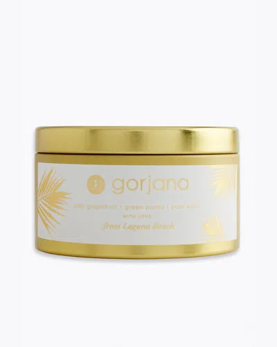 Gorjana 5oz Gold Tin Candle