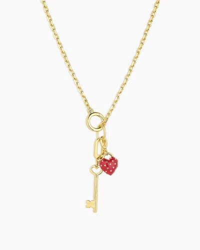 Gorjana Asher Mini Key To My Heart Necklace
