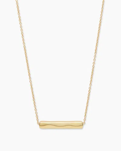 Gorjana Bar Adjustable Necklace (gold)