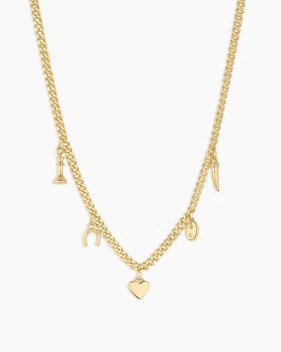 Gorjana Bella Mini Charm Necklace