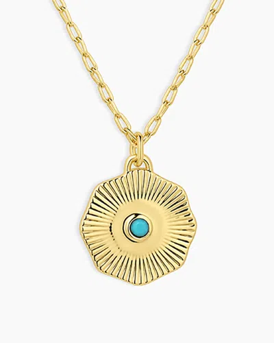 Gorjana Birthstone Coin Necklace In December