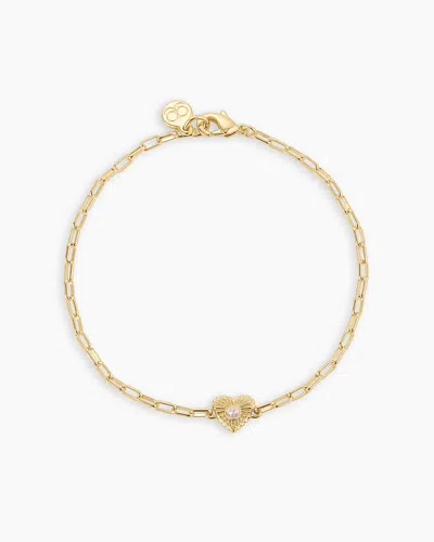 Gorjana Birthstone Heart Bracelet In April
