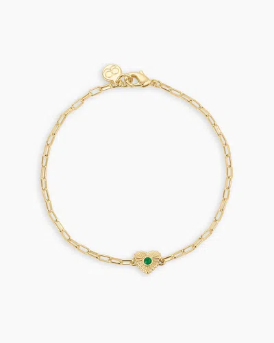 Gorjana Birthstone Heart Bracelet In May
