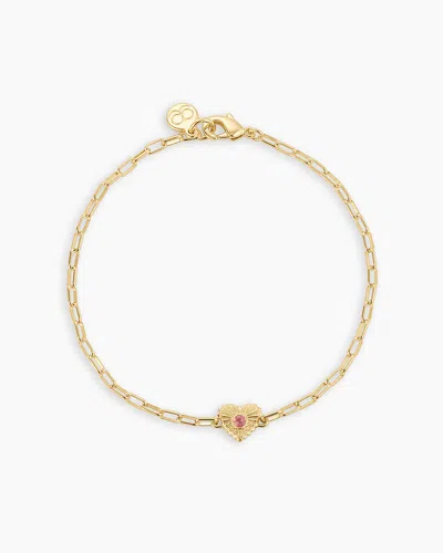 Gorjana Birthstone Heart Bracelet In October
