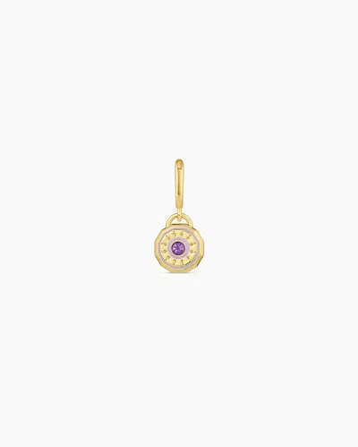 Gorjana Birthstone Parker Charm In February