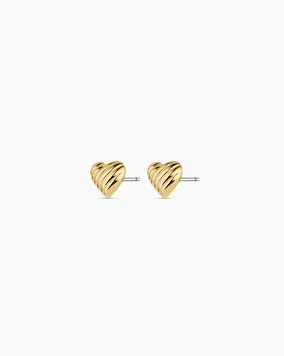 Gorjana Campbell Heart Studs