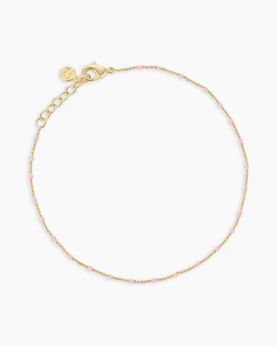 Gorjana Capri Anklet In 18k Gold Plated