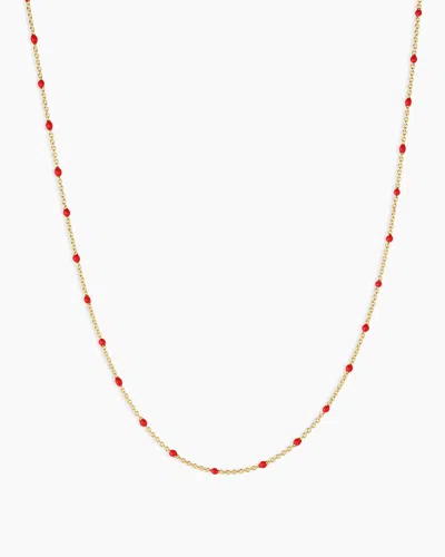 Gorjana Capri Necklace In 18k Gold Plated