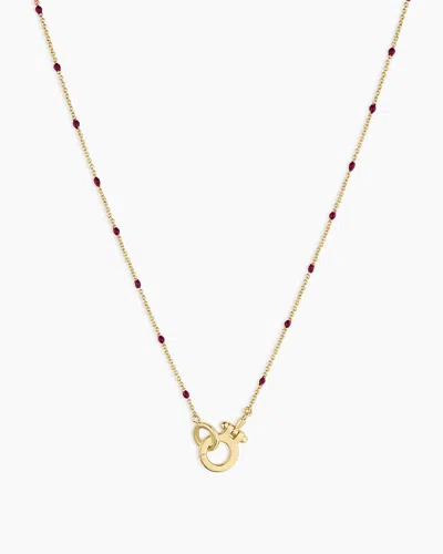 Gorjana Capri Necklace In 18k Gold Plated