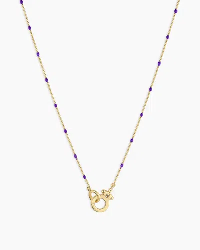 Gorjana Capri Necklace In 18k Gold Plated