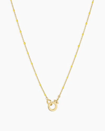 Gorjana Capri Necklace In 18k Gold Plated