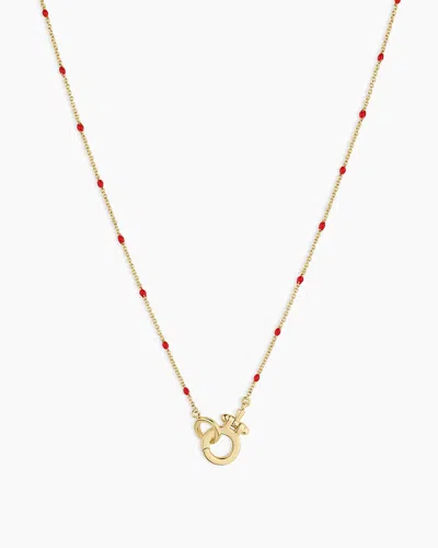 Gorjana Capri Necklace In 18k Gold Plated