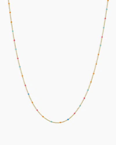 Gorjana Capri Short Necklace In 18k Gold Plated