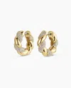 Gorjana Crew Shimmer Hoops