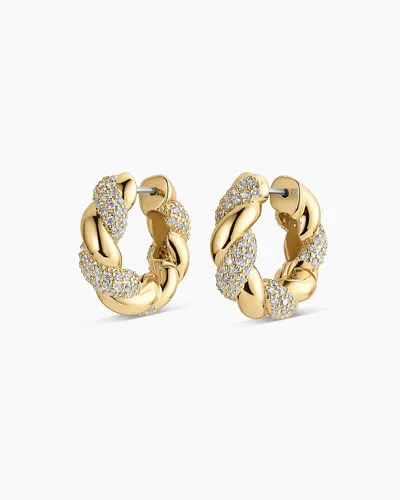 Gorjana Crew Shimmer Hoops