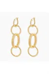 Gorjana Crew Versatile Hoops Earrings In Gold In Gold