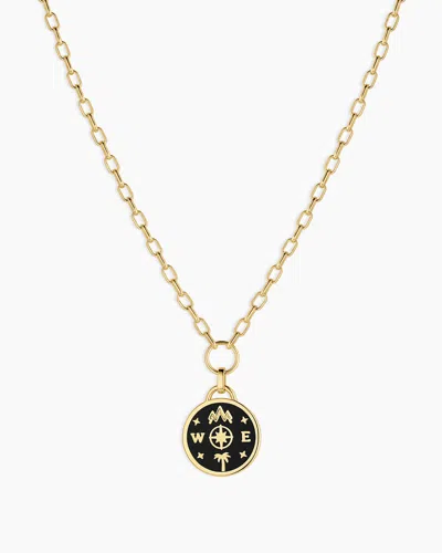 Gorjana Lose Yourself Coin Necklace