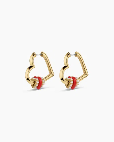 Gorjana Love Pearl Hoops