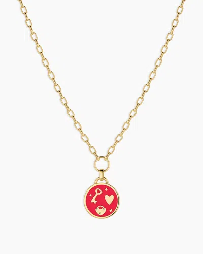 Gorjana Love U Coin Necklace