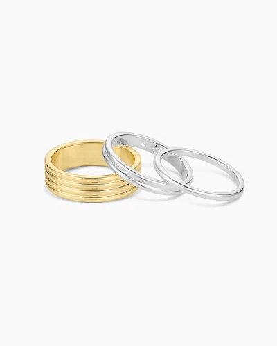 Gorjana Melrose Mixed Ring Set