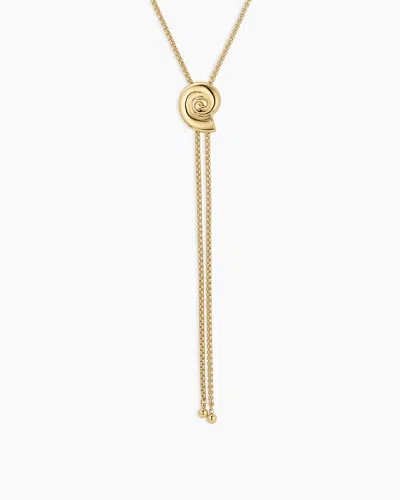 Gorjana Nautilus Bolo Necklace
