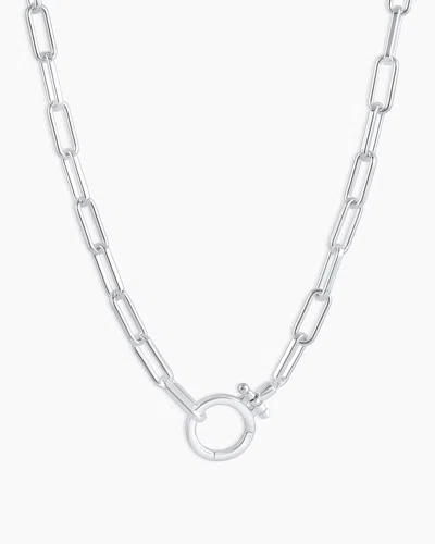 Gorjana Necklace In Silver Plated
