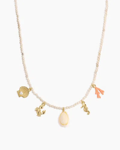 Gorjana Ocean Mini Charm Necklace